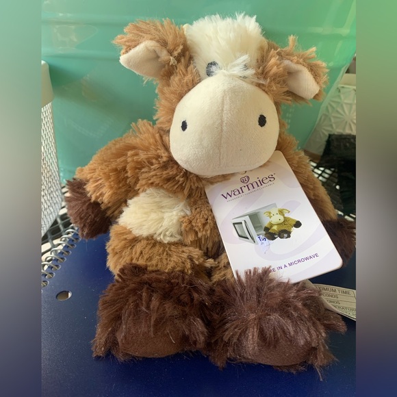 Warmies Brown Cow NWT Lavender Scent - Picture 1 of 1